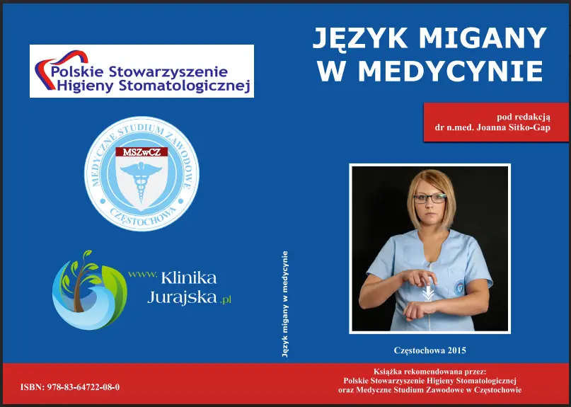 Język migany w medycynie - okładka książki